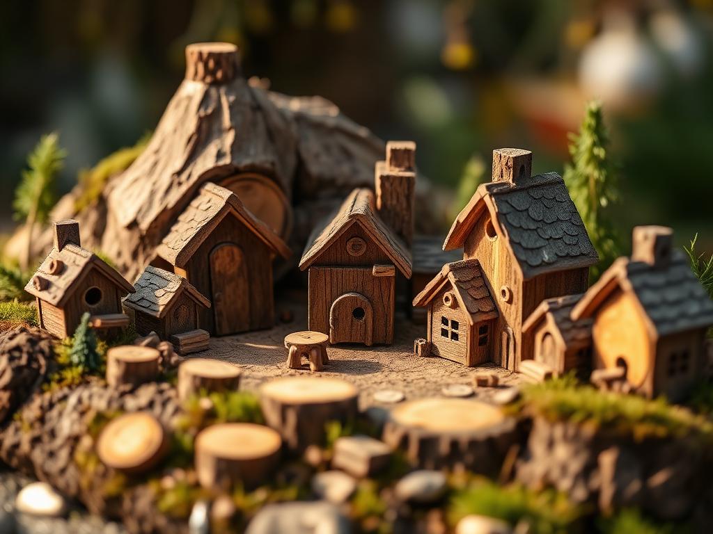 Casas e micro-mundarias de madeira — técnica do Ateliê Itinerâncias